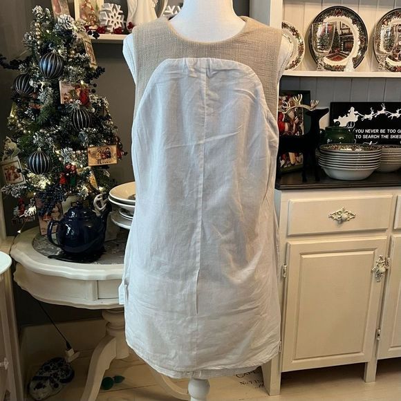 Michael Kors 60's Inspired Mini Sheath Dress Color Block With 2 Pockets - Picture 8 of 16